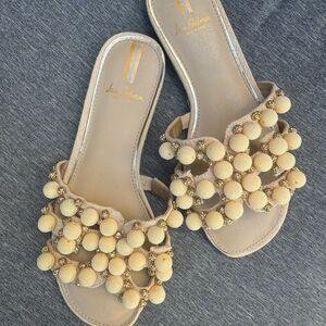 Sam Edelman slide  sandals. Worn once . Like new